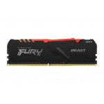 KINGSTON 16GB 3600MHz DDR4 CL18 DIMM FURY Beast RGB