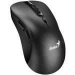 Genius Ergo 8100S Myš, bezdrátová, ergonomická, optická, 1600DPI, 6 tlačítek, USB, černá