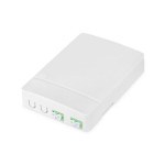 DIGITUS DN-931096 FTTH nástěnná zásuvka, 2x LC(APC) DX adaptér, pro povrchovou montáž