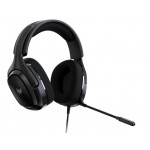 Acer Predator Galea 365 - herní sluchátka přes uši s 3,5mm konektorem nebo USB portem na ovladacím panelu; 7.1 surround 