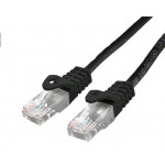 C-TECH Kabel patchcord Cat6, UTP, černý, 0,25m