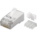 PremiumCord Konektor RJ 45 stíněný, CAT6A, AWG 24-26