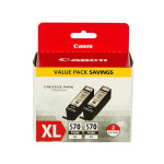 Canon cartridge PGI-570XL BK TWIN/black/SEC/2x22ml