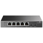 TP-Link TL-SG1005P-PD Switch 1x GLAN s PoE-in, 4x GLAN s PoE+ ( PoE extender switch až 250M _napájení 802.3bt) 