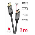 SWISSTEN KABEL HDMI NA HDMI 4K 60Hz 1,0 M