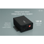 I-tec USB-C/USB-A Metal Charging+Data HUB, 15W per port, 10x USB-C, 180W