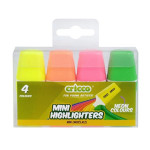Zvýrazňovač Cricco mini, sada 4 barev