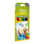 Pastelky Cricco, trojhranné, 12 barev, blistr