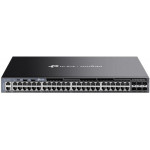 TP-Link SG6654X Omada 48-Port Gigabitový Stackable L3 Switch, 48 gigabitových RJ45 portů a 6× 10 Gbps SFP+ slotů