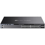 TP-Link SG6428XHP Omada 24 portový gigabitový RJ45 stackable L3 PoE+ switch, 720 W total PoE budget