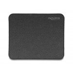 Delock Podložka pod myš, třpytivá, černá, 300 x 245 mm