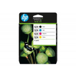 HP Ink Cartridge 924/Black/Tricolor/500/400 stran/4-Pack