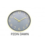 PLATINET NÁSTĚNNÉ KULATÉ HODINY DAWN, tichý mechanismus 