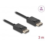 Delock DisplayPort kabel 16K 30 Hz / 8K 60 Hz 40 Gbps 3 m