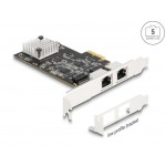 Delock PCI Express x2 karta na 2 x RJ45 5 Gigabit LAN