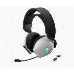 Alienware Tri-Mode Wireless Gaming Headset - AW725H (Lunar Light)