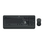 Logitech klávesnice s myší Wireless Combo MK540 ADVANCED, CZ/SK, USB, unifying přijímač, silent, černá