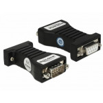 Delock Izolátor 1 x Sériový RS-232 DB9 samice na 1 x Sériový RS-232 DB9 samec 3 kV