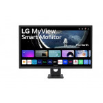LG 32SR50F-B smart 32" IPS 1920x1080/250cd/5ms/1200:1/2xHDMI/2xUSB/repro/HDR10/Flicker Safe/smart webOS/Tilt/VESA