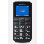 Panasonic KX-TU110EXB mobilní telefon pro seniory - barevný displej, Dual Sim, microSD, černý