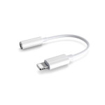 PLATINET SMARTPHONE ADAPTER LIGHTNING TO AUX WHITE