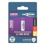 Ansmann Li-ion Akku 18650 , min 2600mAh