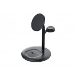 Green Cell MagScape Inductive Charger Stand 3-in-1 MagSafe for iPhone,Apple Watch,AirPods and other wireless headphones