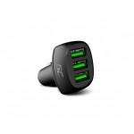 Green Cell PowerRide 54W 3xUSB 18W nabíječka do auta s technologií rychlého nabíjení Ultra Charge