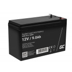 Green Cell AGM VRLA 12V 9Ah maintenance-free battery for UPS units