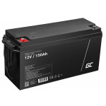 Green Cell AGM VRLA 12V 150Ah maintenance-free battery for camper, photovoltaics, solar panels, boats