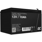 Green Cell AGM VRLA 12V 10Ah maintenance-free battery for UPS units