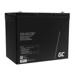 Green Cell AGM VRLA 12V 80Ah maintenance-free battery for boats, scooters, camper vans, wheelchairs, lawnmower