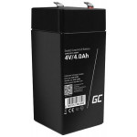 Green Cell AGM VRLA 4V 4Ah maintenance-free battery for the alarm system, cash register, toys