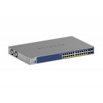 Netgear 24-Port Gigabit Ethernet, PoE+, Smart Switch, 4 SFP+ Ports (190W) - GS728TXP