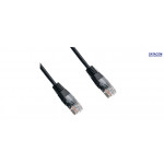 DATACOM Patch cord UTP CAT5E 1,5m černý