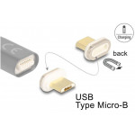 Delock Magnetický adaptér USB Typ Micro-B samec