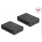 Delock Sada prodlužovače HDMI po kabelu Cat.6, 4K 60 Hz 50 m