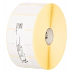 Zebra Label, Paper, 102x64mm; Direct Thermal, Z-Select 2000D, Coated, Permanent Adhesive, 25mm Core, Perforation