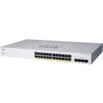 Cisco switch CBS220-24FP-4X (24xGbE,4xSFP+,24xPoE+,382W) - REFRESH