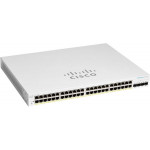 Cisco switch CBS220-48P-4X-EU (48xGbE,4xSFP+,48xPoE+,382W) - REFRESH 