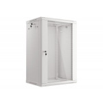 LANBERG 19" RACKOVÁ SKŘÍŇ PRO MONTÁŽ NA STĚNU 18U/600X450 (v rozloženém stavu) ŠEDÁ  V2