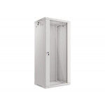 LANBERG RACKOVÁ SKŘÍŇ 19" NÁSTĚNNÁ 27U/600X450 (v rozloženém stavu) ŠEDÁ  V2