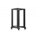 LANBERG OTEVŘENÝ RACK 19" 22U 600X800 ČERNÝ  V2