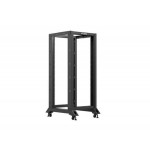 LANBERG OTEVŘENÝ RACK 19" 27U 600X800 ČERNÝ  V2