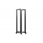 LANBERG OTEVŘENÝ RACK 19" 42U 600X800 ČERNÝ  V2