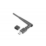 LANBERG USB ADAPTÉR BEZDRÁTOVÉ SÍŤOVÉ KARTY  NC-0150-WE N150 1X EXTERNÍ ANTÉNA
