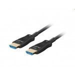 LANBERG KABEL HDMI M/M V2.1 30M OPTICKÝ ČERNÝ AOC 
