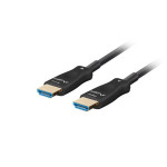 LANBERG KABEL HDMI M/M V2.1 50M OPTICKÝ ČERNÝ AOC 