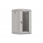 LANBERG RACKOVÁ SKŘÍŇ 10" PRO MONTÁŽ NA STĚNU 9U/300X300 (PLOCHÉ BALENÍ) S PROSKLENÝMI DVEŘMI ŠEDÁ 