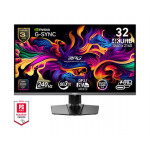 MSI MPG 322URX QD-OLED gaming monitor 31,5" QD-OLED/UHD/240Hz/0,03ms/2xHDMI/DP/USB-A,B,C/Výšk.nast./Pivot/černá